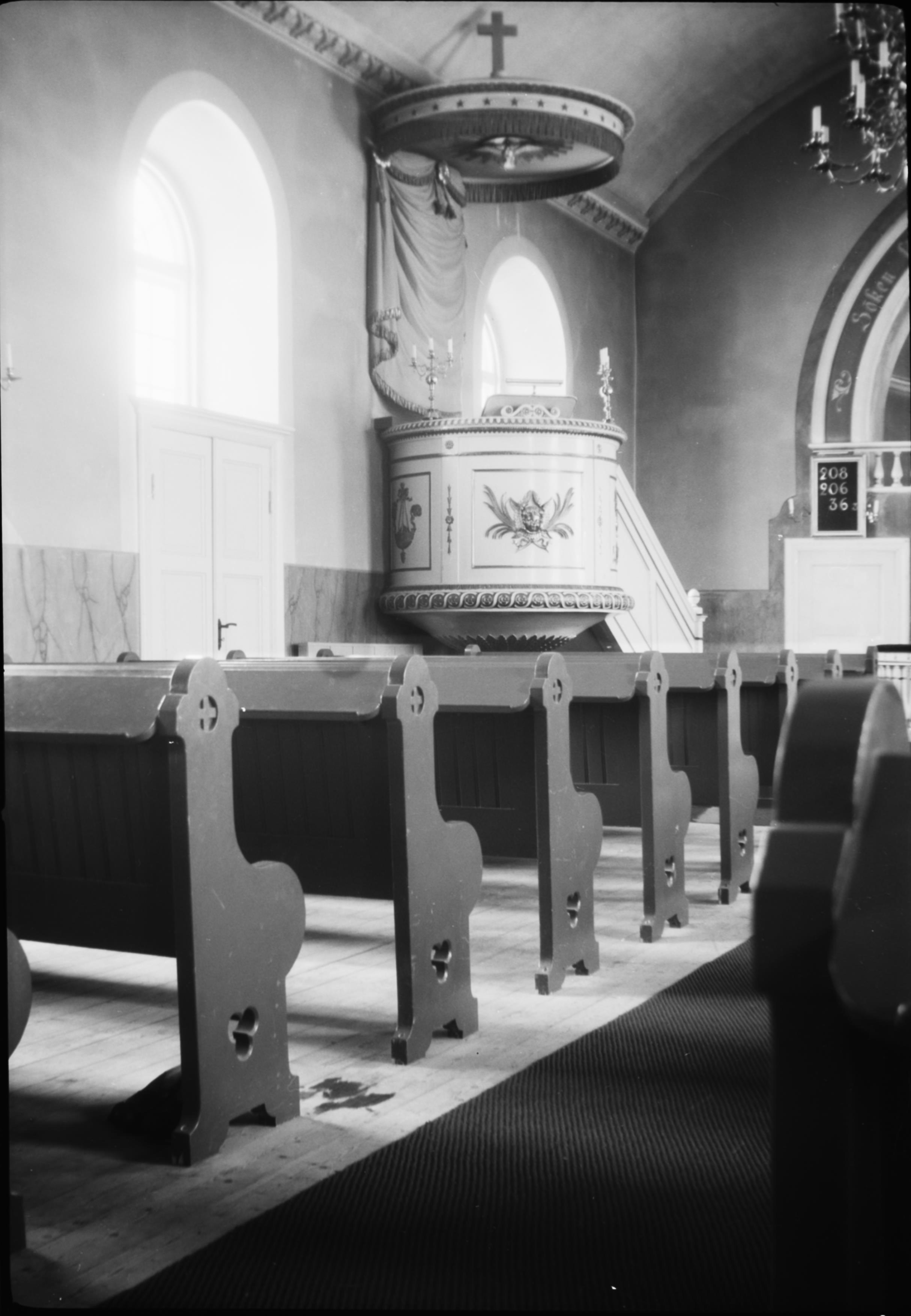 Axel Forssén, Trästena kyrka