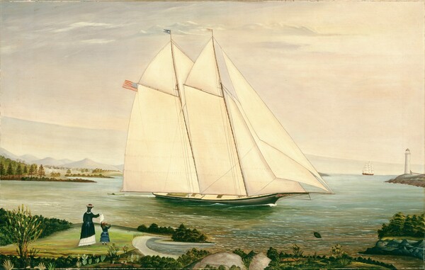 American 19th Century, Schooner