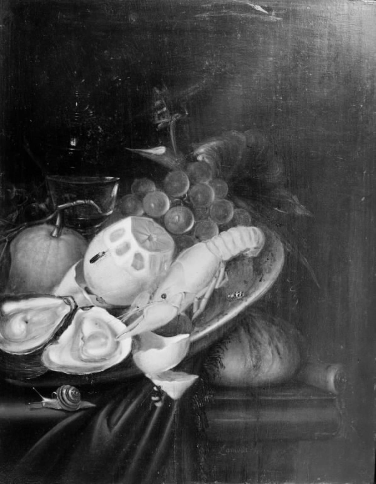 Lambert van Haven, Nature morte med hummer og citron