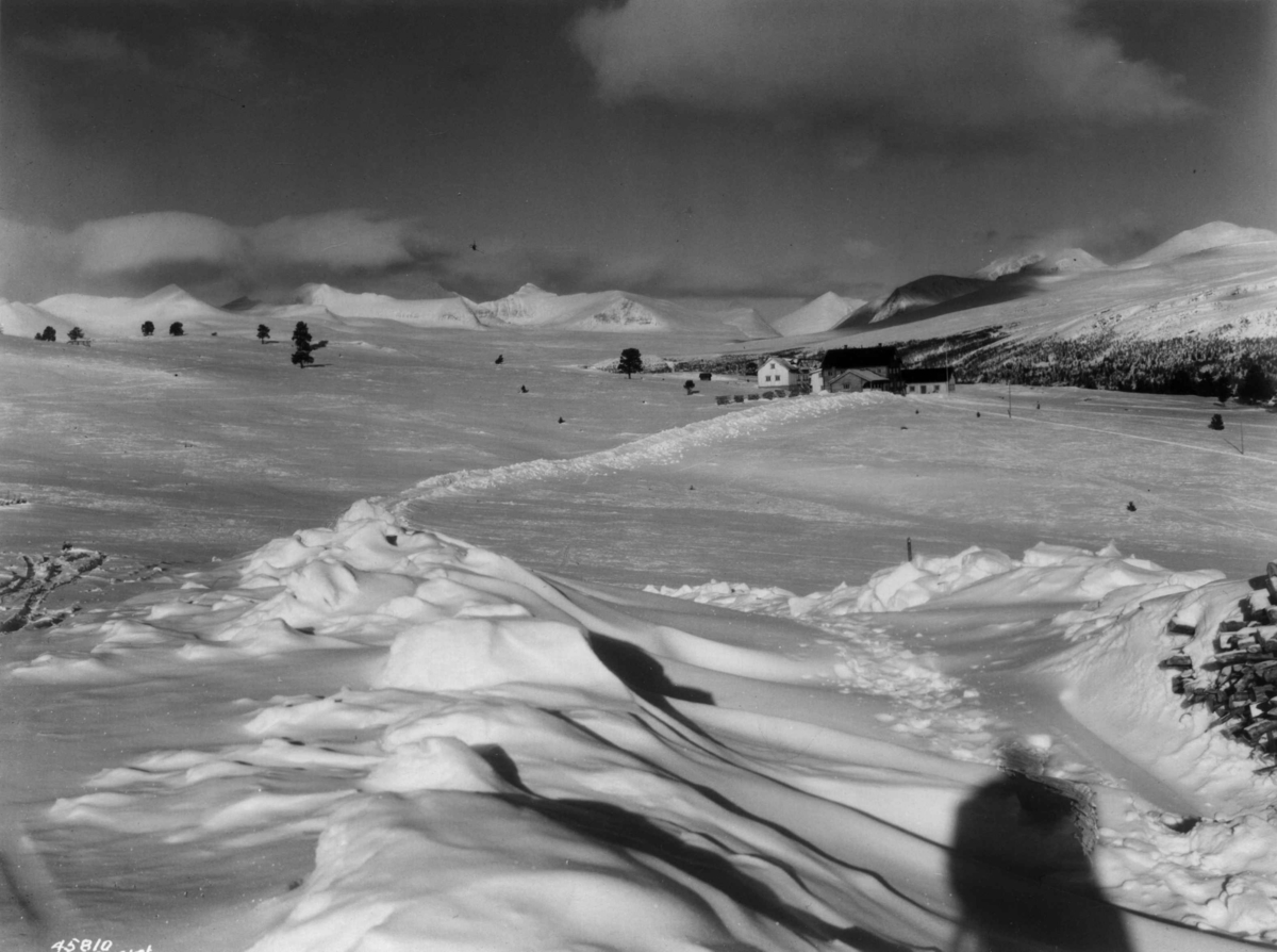 Anders Beer Wilse, Rondane, Sno, Rondablik