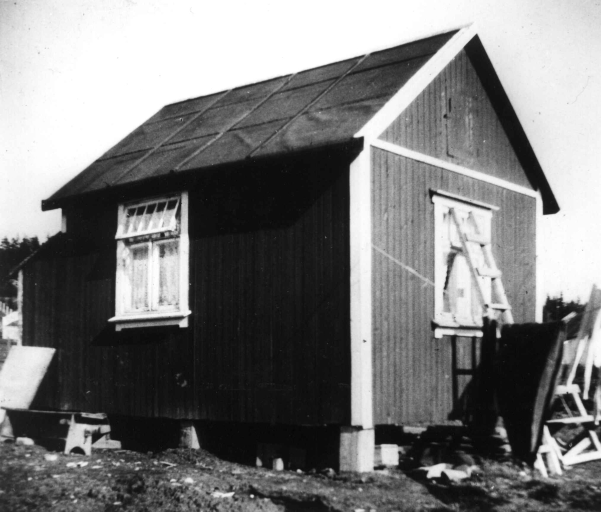 Nanna Broch, Selvbygd bolig, Risløkka, Oslo. Fra boliginspektør Nanna Brochs boligundersøkelser i Oslo 1920-årene.