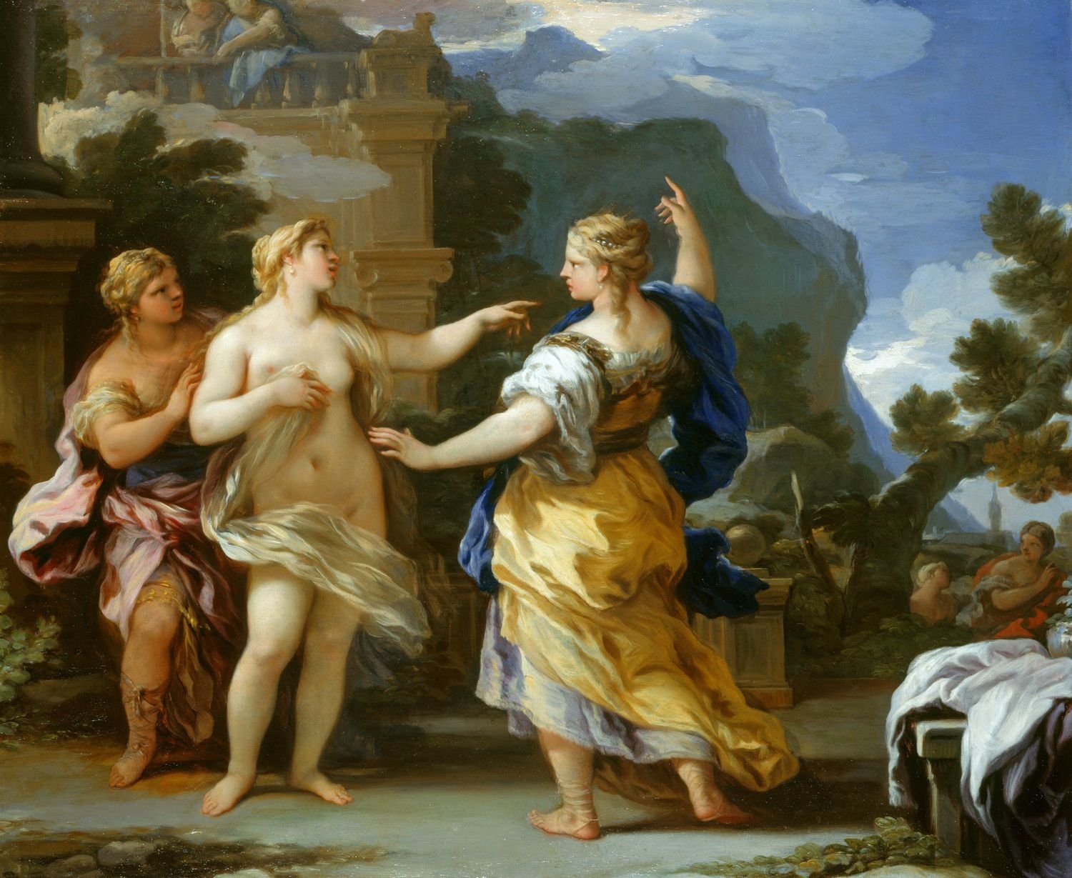 Luca Giordano, Venus Punishing Psyche with a Task