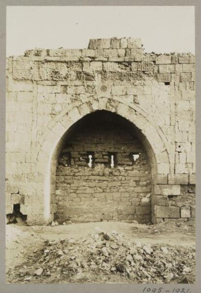 K.A.C. Creswell, Archway of Mamluk Sultan Qaytbay and the Great Aqueduct, Cairo