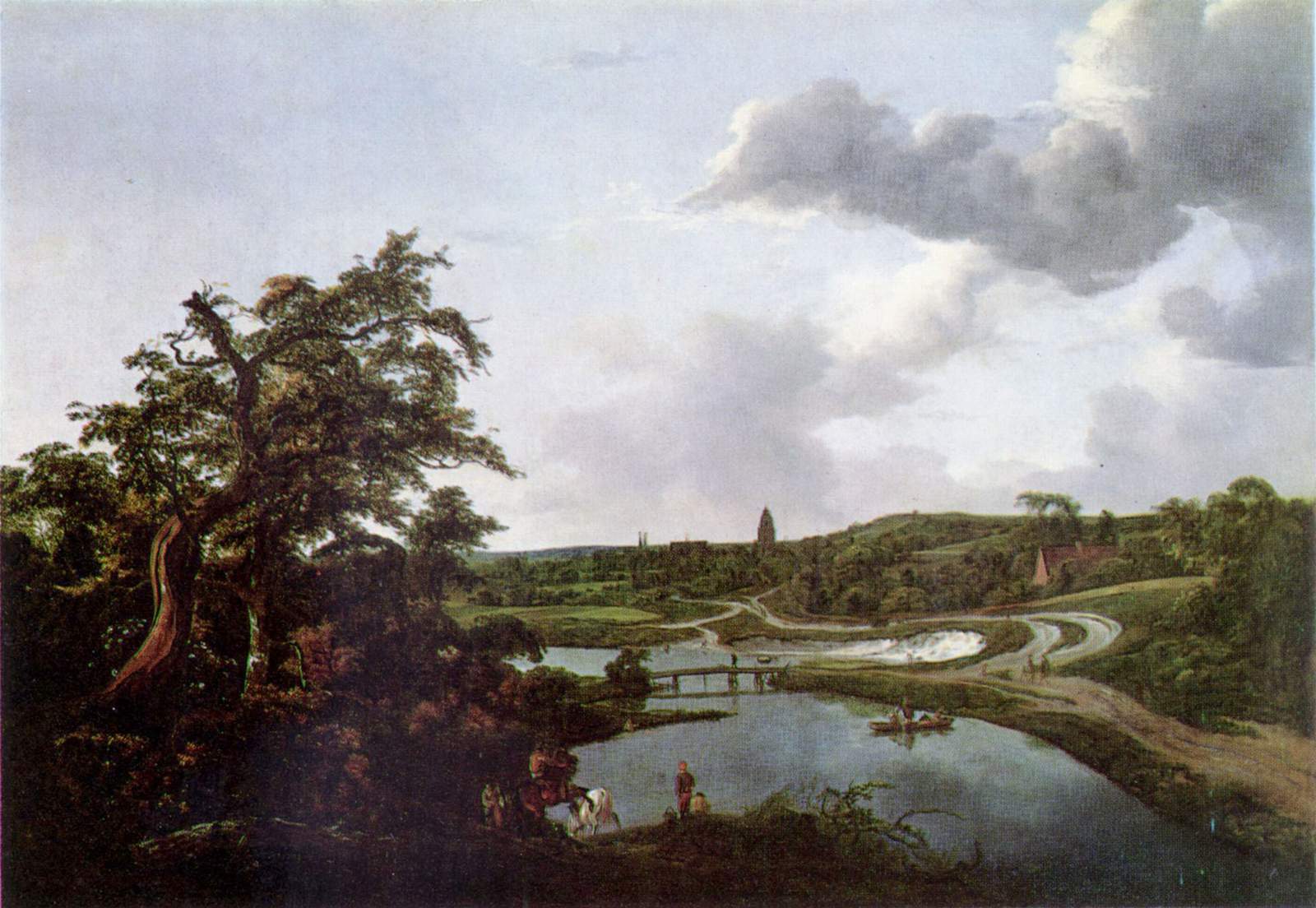 Jacob van Ruisdael, The Banks of a River
