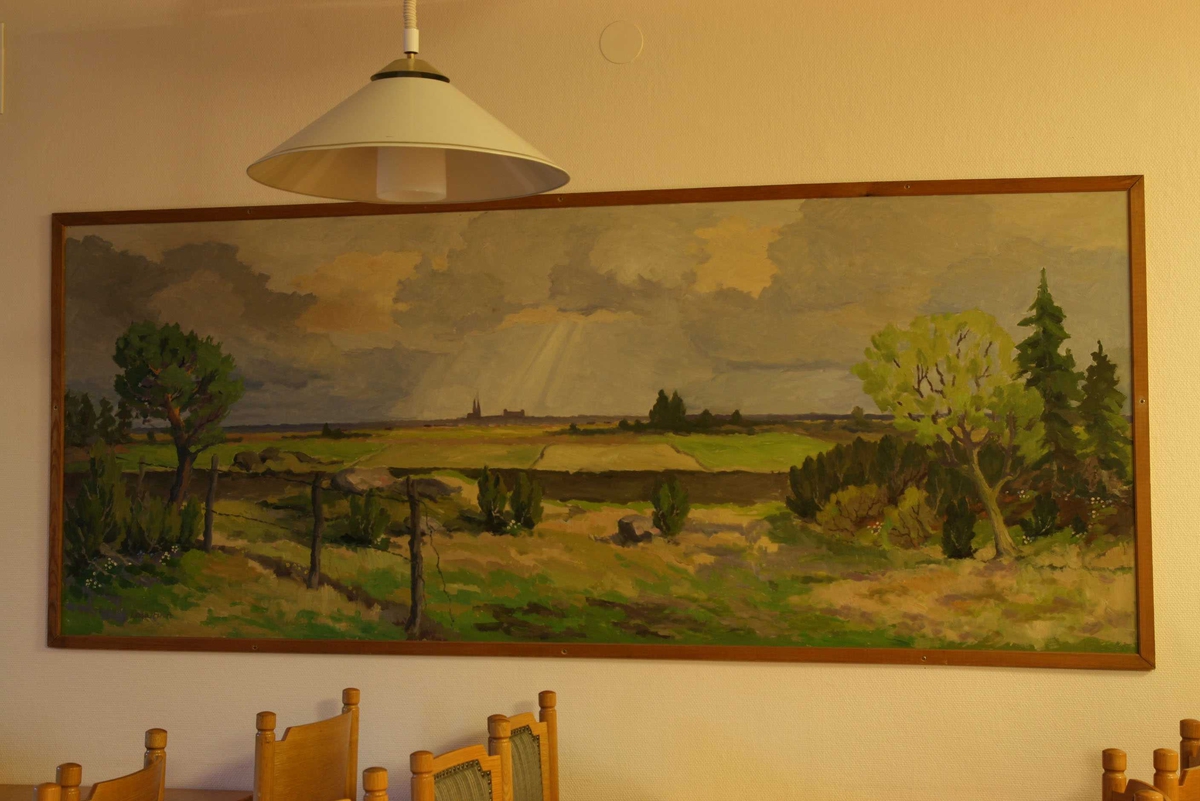 Johan Dellbeck, Oil painting in Almtuna Church, Fålhagen, Uppsala 2008