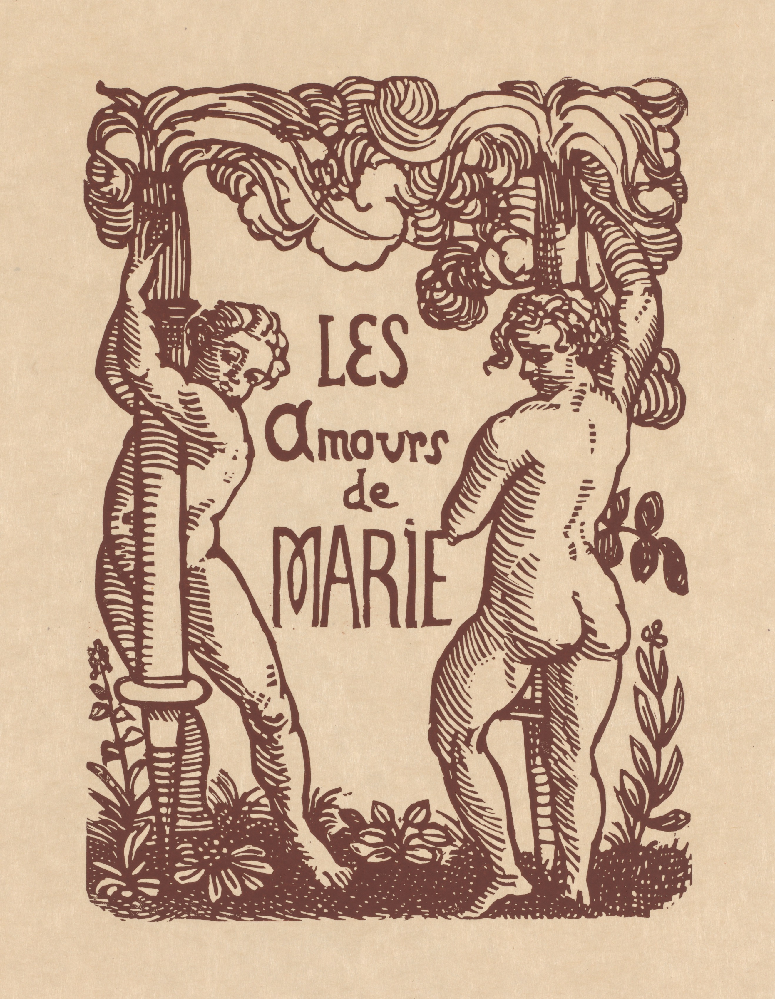 Émile Bernard, The Loves by Pierre Ronsard: The Loves of Marie (Les Amours de Pierre Ronsard: Les Amours De Marie)
