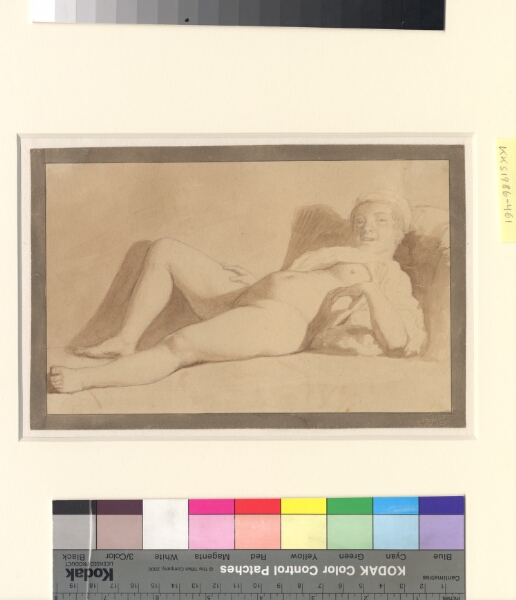C.W. Eckersberg, Liggende kvindelig model