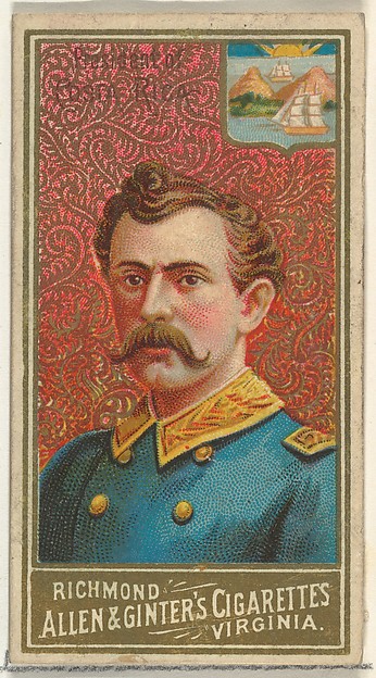 Allen & Ginter, President of Costa Rica, from World's Sovereigns series (N34) for Allen & Ginter Cigarettes