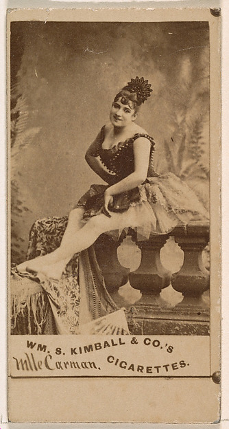 William S. Kimball & Company, Mlle. Carman, from the Actresses series (N203) issued by Wm. S. Kimball & Co.