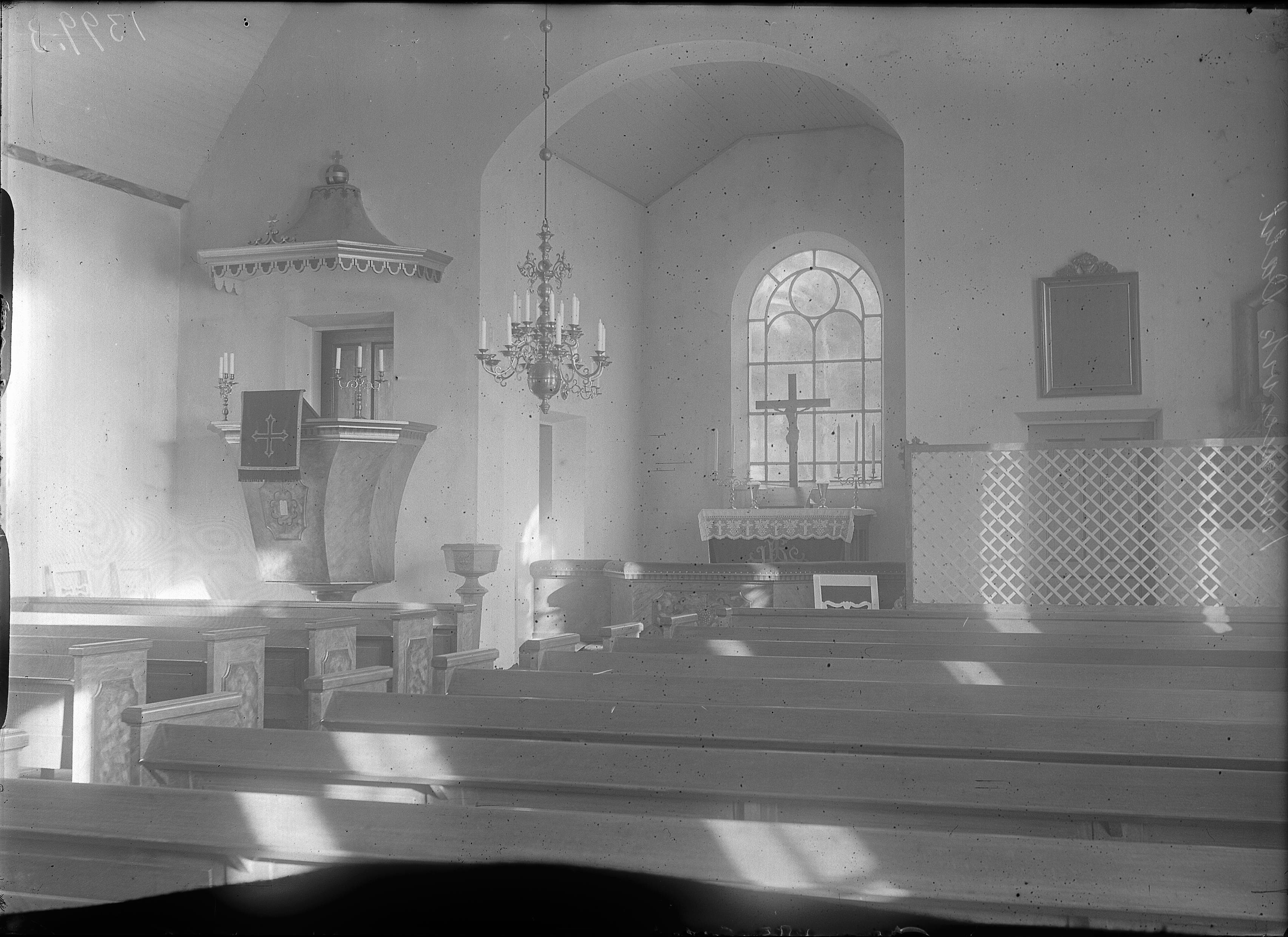 Bertil Waldén, Timmerviks kyrka