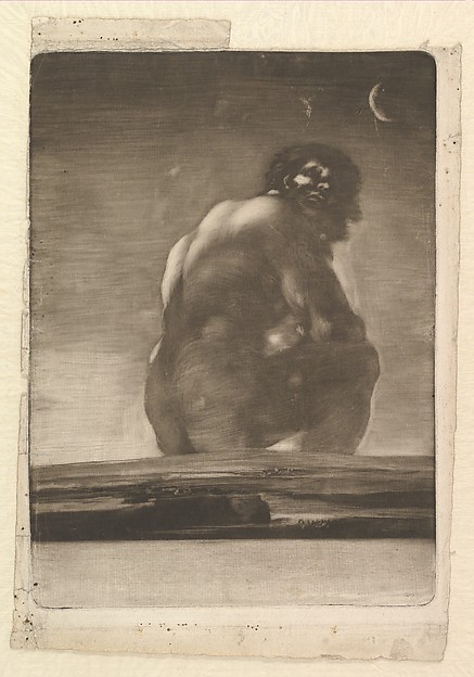 Goya (Francisco de Goya y Lucientes), Seated Giant
