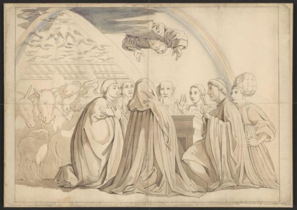 Constable, John (RA), The Sacrifice of Noah