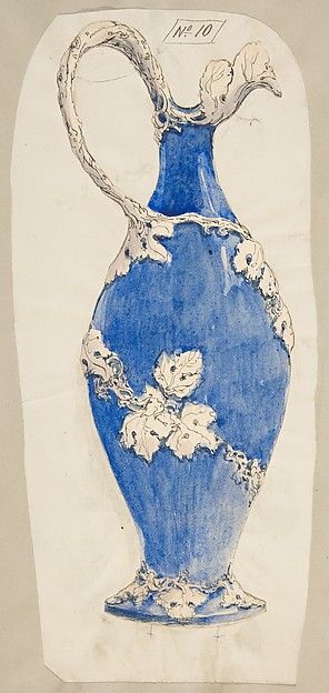 Anonymous, French, 19th century, Design for an Ewer
