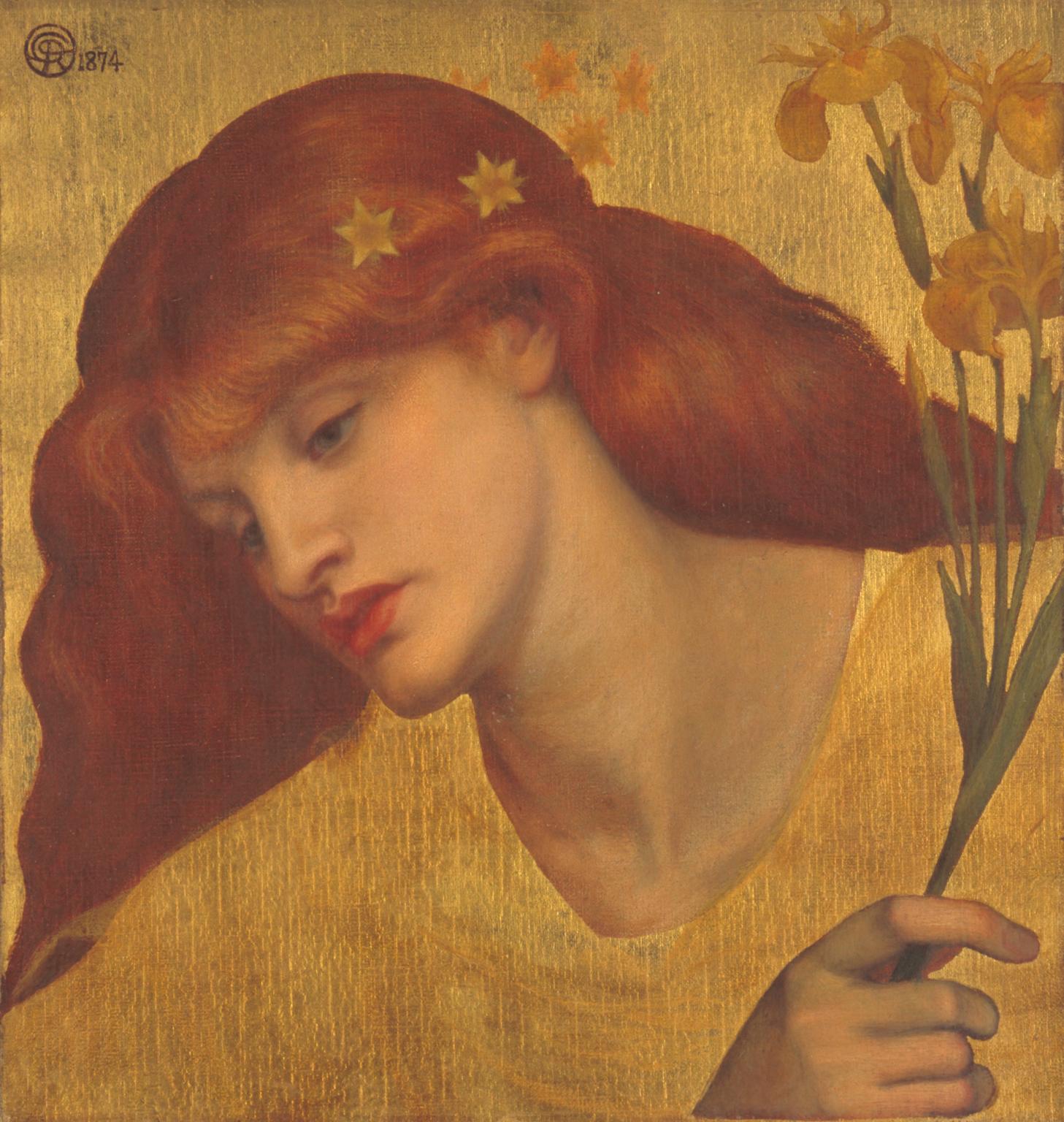 Dante Gabriel Rossetti, Sancta Lilias