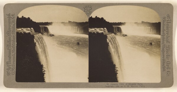Carleton H. Graves, General View of Niagara Falls.