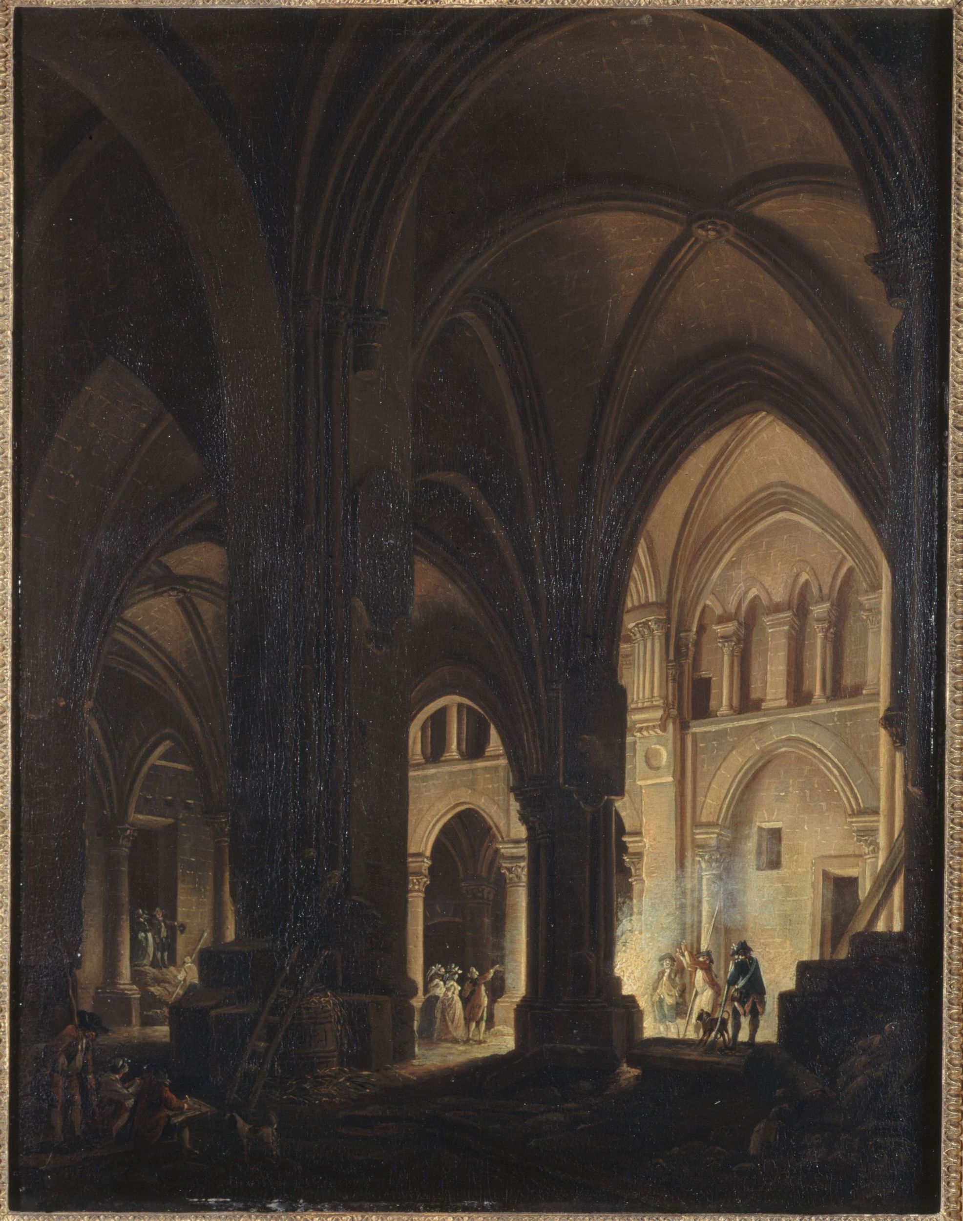 Pierre-Antoine Demachy, Intérieur de l'église des Saints-Innocents
