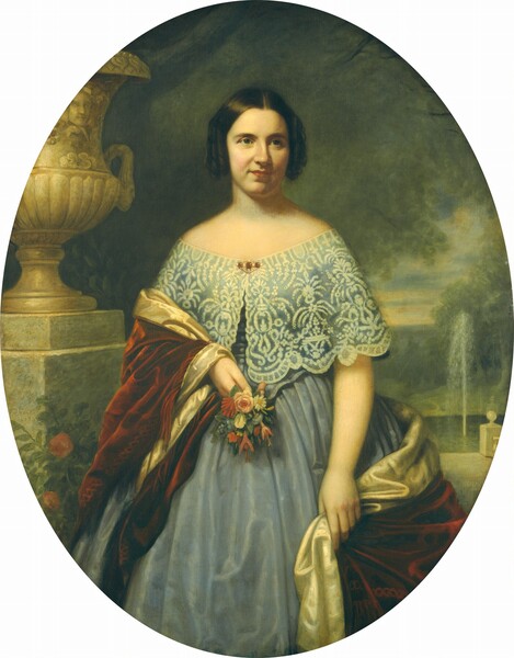 Francis Bicknell Carpenter, Lucy Tappan Bowen (Mrs. Henry C. Bowen)