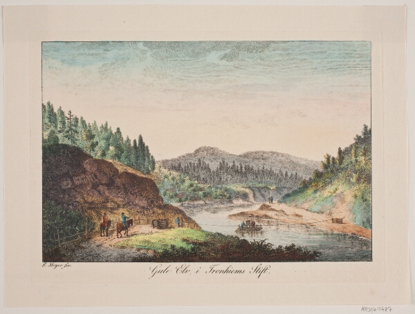 Elias Meyer, Gule Elv, i Trondheims Stift