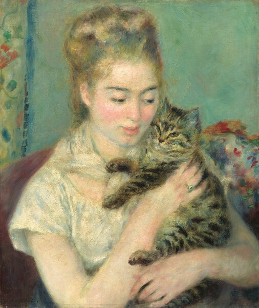 Auguste Renoir, Woman with a Cat