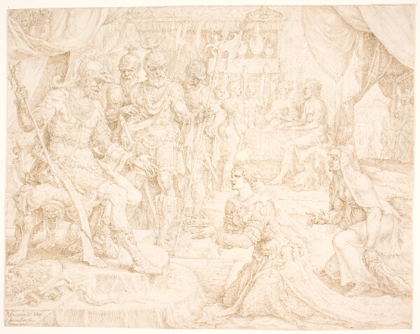 Maarten van Heemskerck, Judit knæler for Holofernes