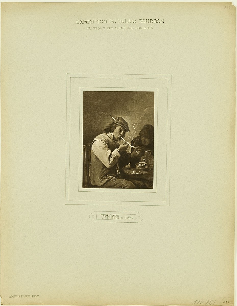 Adolphe Braun, Exposition du Palais Bourbon au Profit des Alsaciens-Lorrains - Teniers le Jeune
