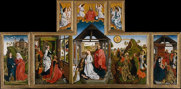 Rogier van der Weyden, The Nativity Polyptych