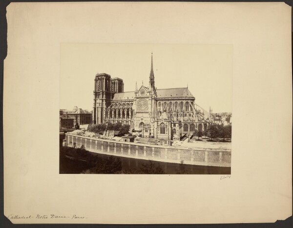 Édouard Baldus, [Notre-Dame, Paris]