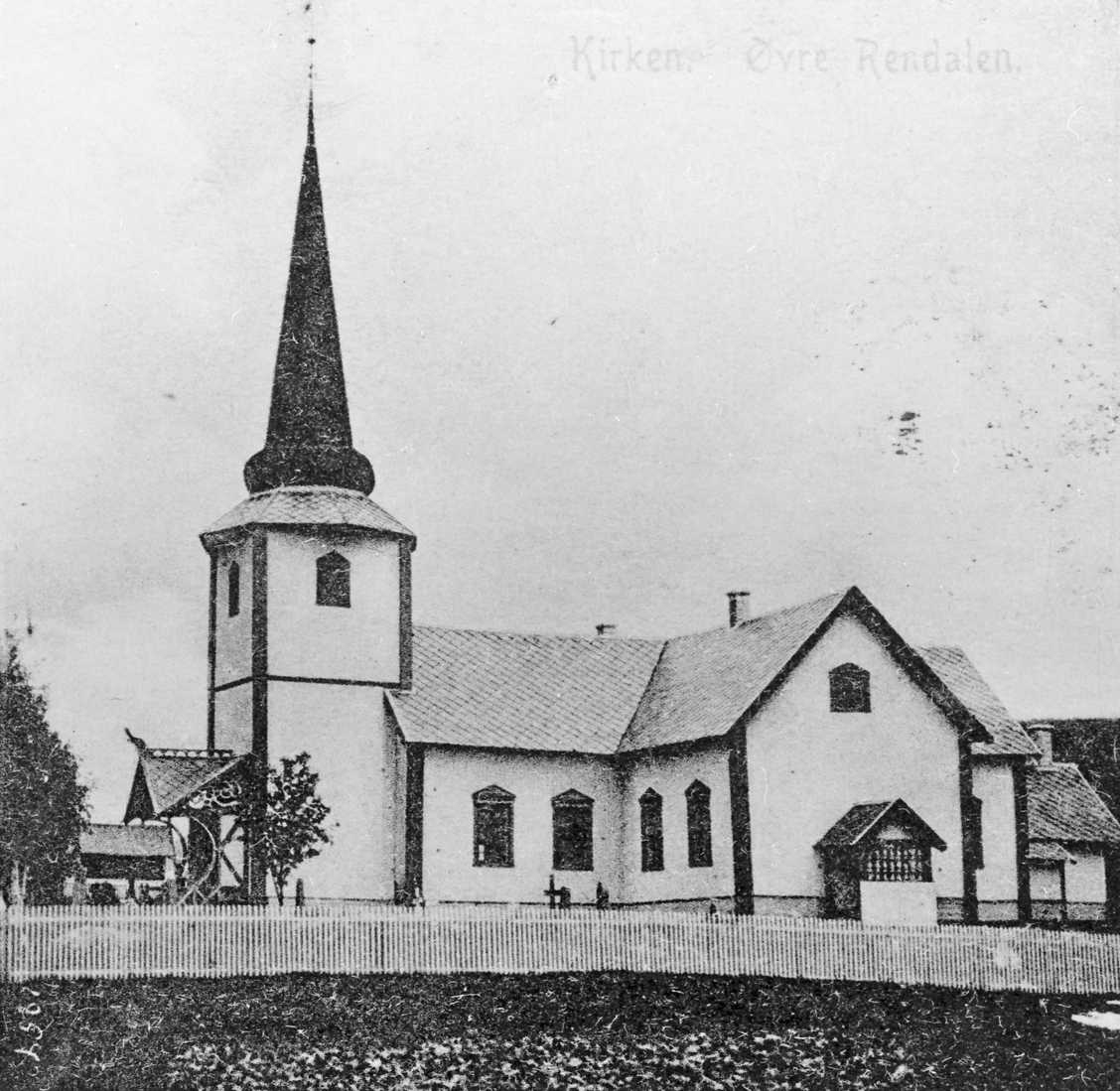 Rachel Haarseth, Ø. Rendal Kirke, gjerde.