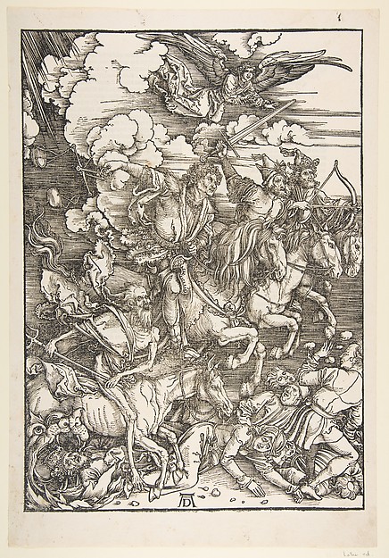 Albrecht Dürer, The Four Horsemen, from "The Apocalypse"