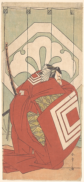 Katsukawa Shunshō　勝川春章, Ichikawa Danjuro V in a Shibaraku Role