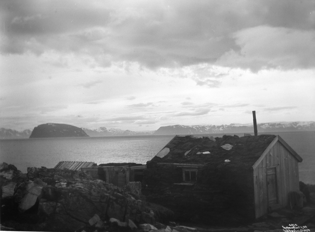Anders Beer Wilse, Prot: Hammerfest - Fiskerhytte 1906