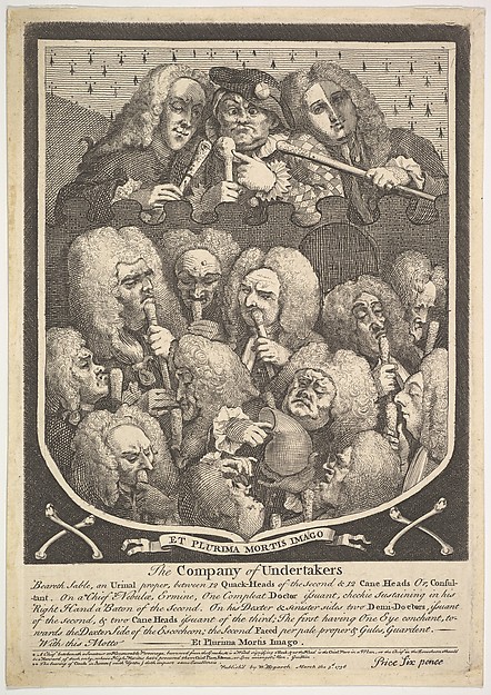 William Hogarth, The Company of Undertakers