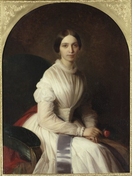 Uno Troili, Överstinnan Ann Lovisa Lagerhjelm, f. af Geijerstam, 1824-1891