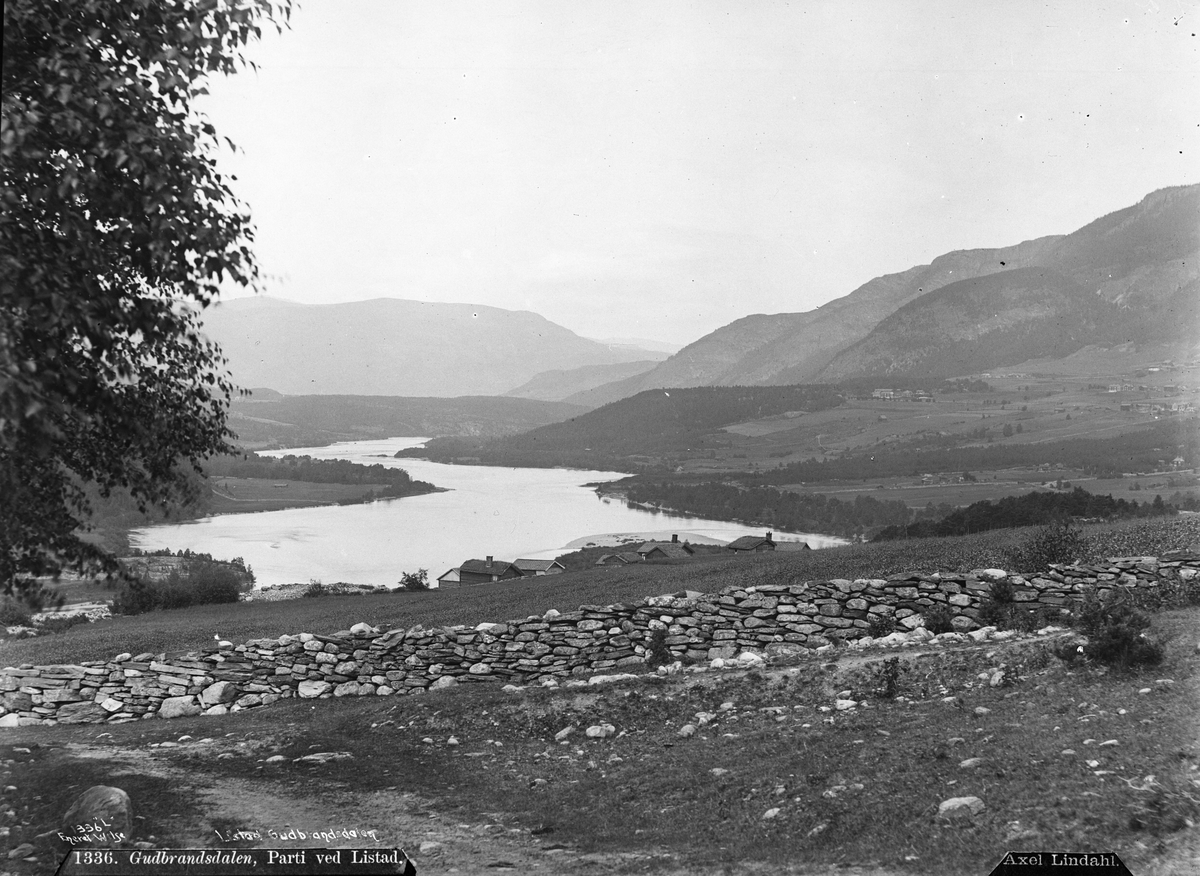 Axel Lindahl, "Prot: Gudbrandsdalen parti ved Listad