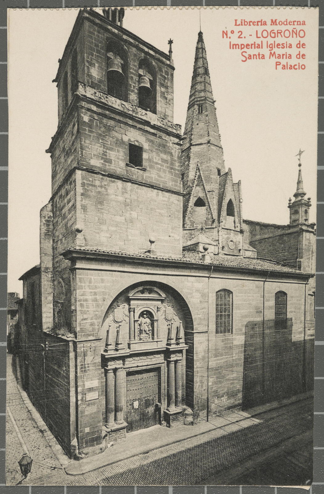 Desconegut, N.º 2. - LOGROÑO Imperial iglesia de Santa Maria de Palacio