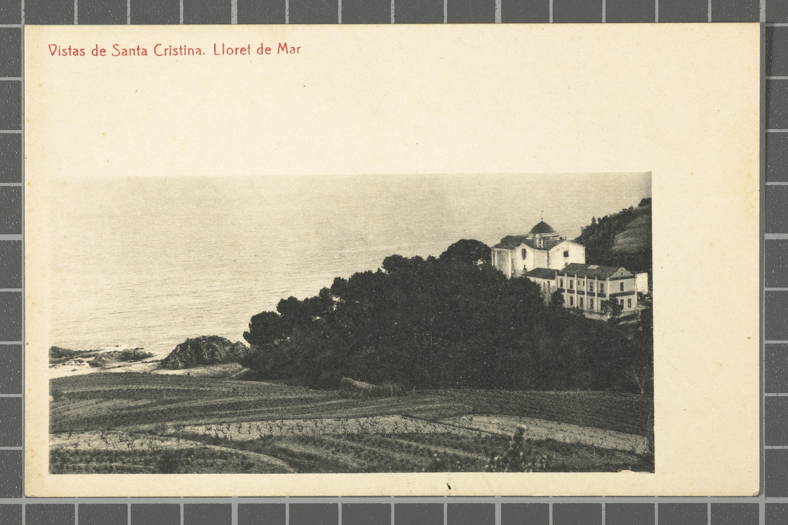 Desconegut, Vistas de Santa Cristina. Mar Lloret