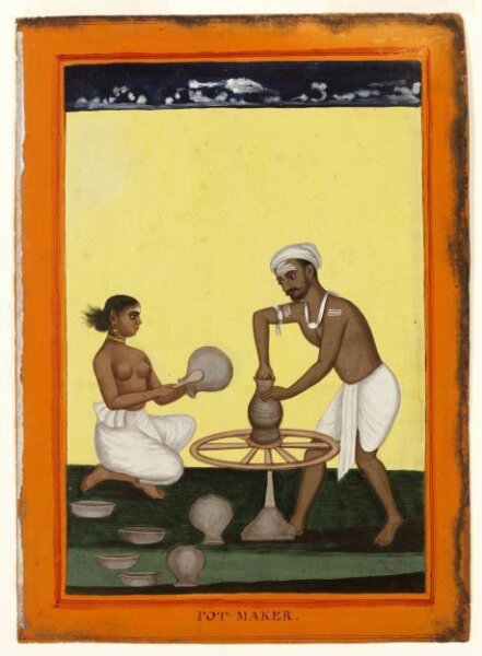 Unknown, A potter and his wife