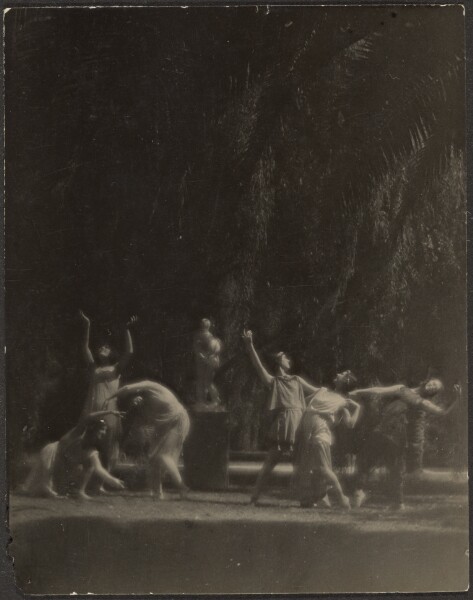 Louis Fleckenstein, [Dancers in Garden]