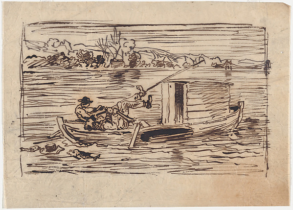 Charles-François Daubigny, The Broken Oar