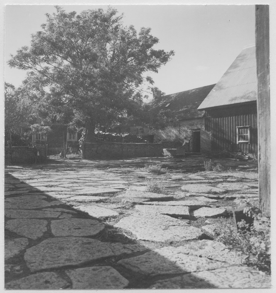 Mårten Sjöbeck, Gösslunda gård, fägården