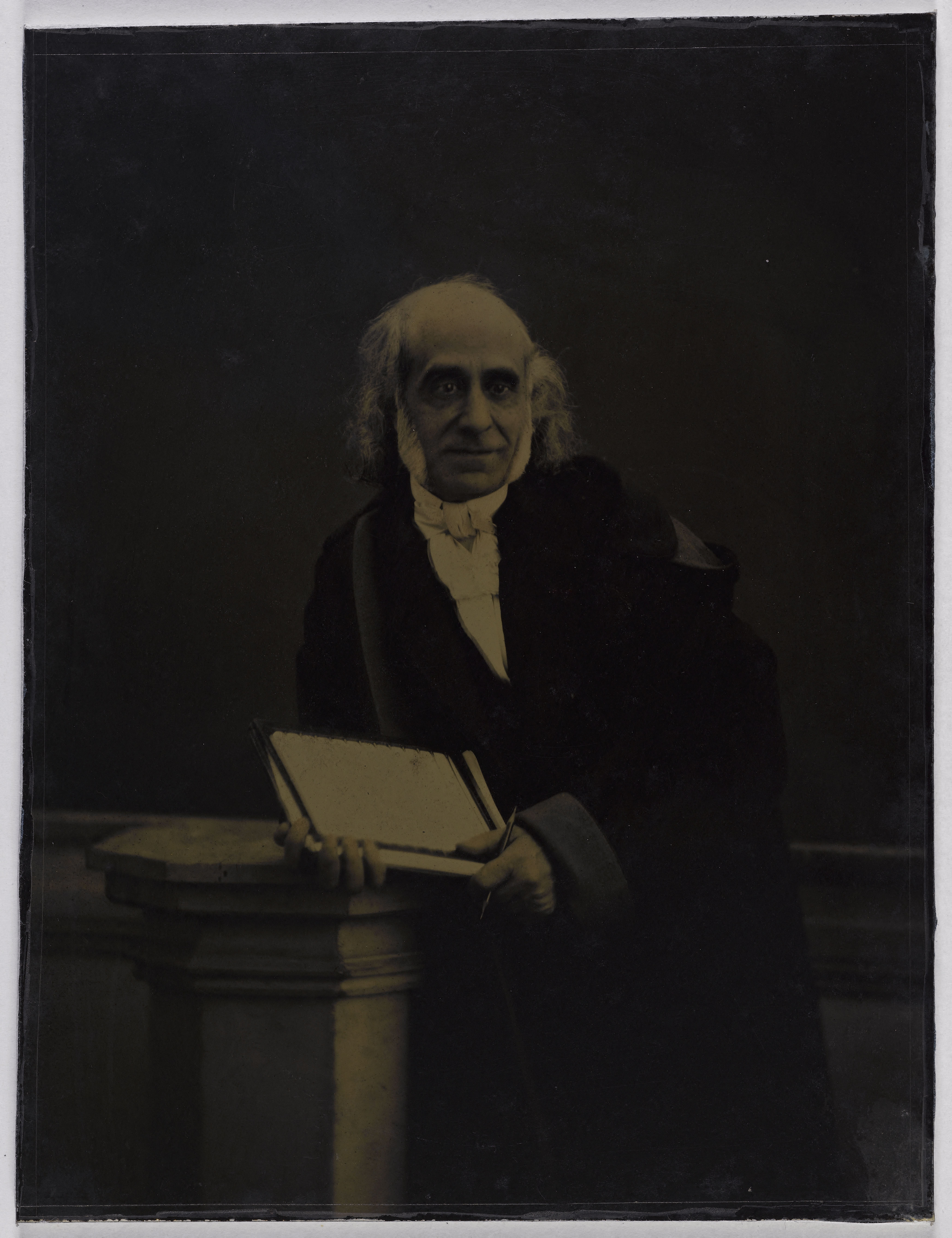 Anonyme, Portrait d'Etienne Arago (1802-1892), écrivain et homme politique francais