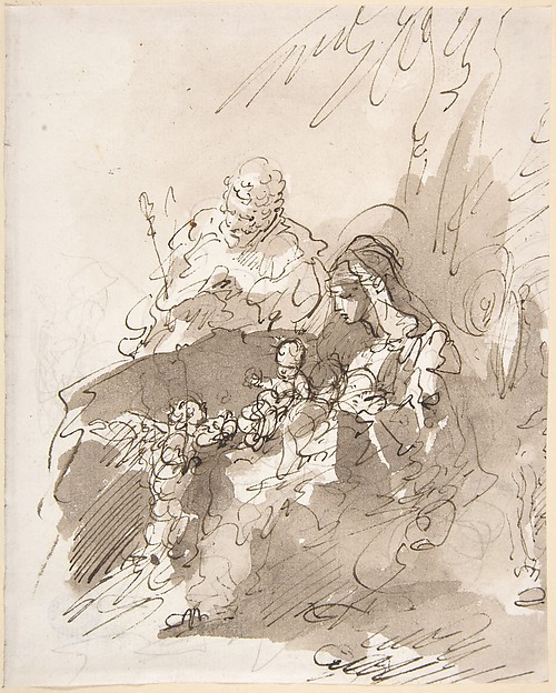 Giuseppe Bernardino Bison, The Rest on the Flight into Egypt