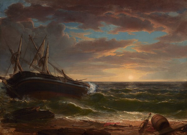 Asher Brown Durand, The Stranded Ship