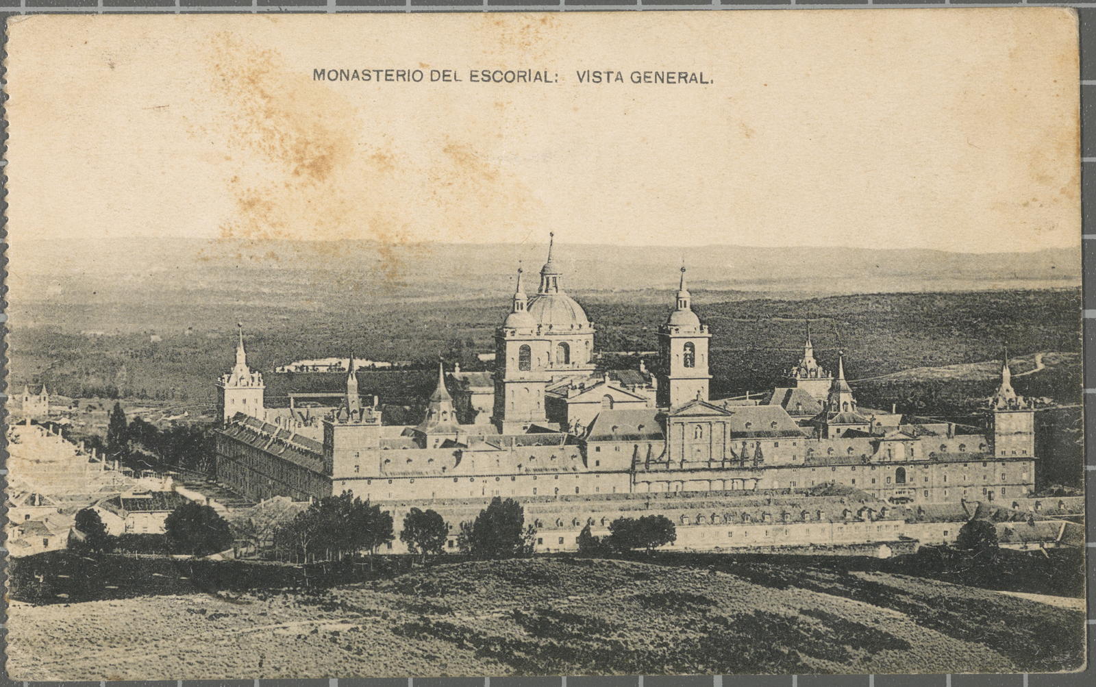 Desconegut, Monasterio del Escorial: Vista general