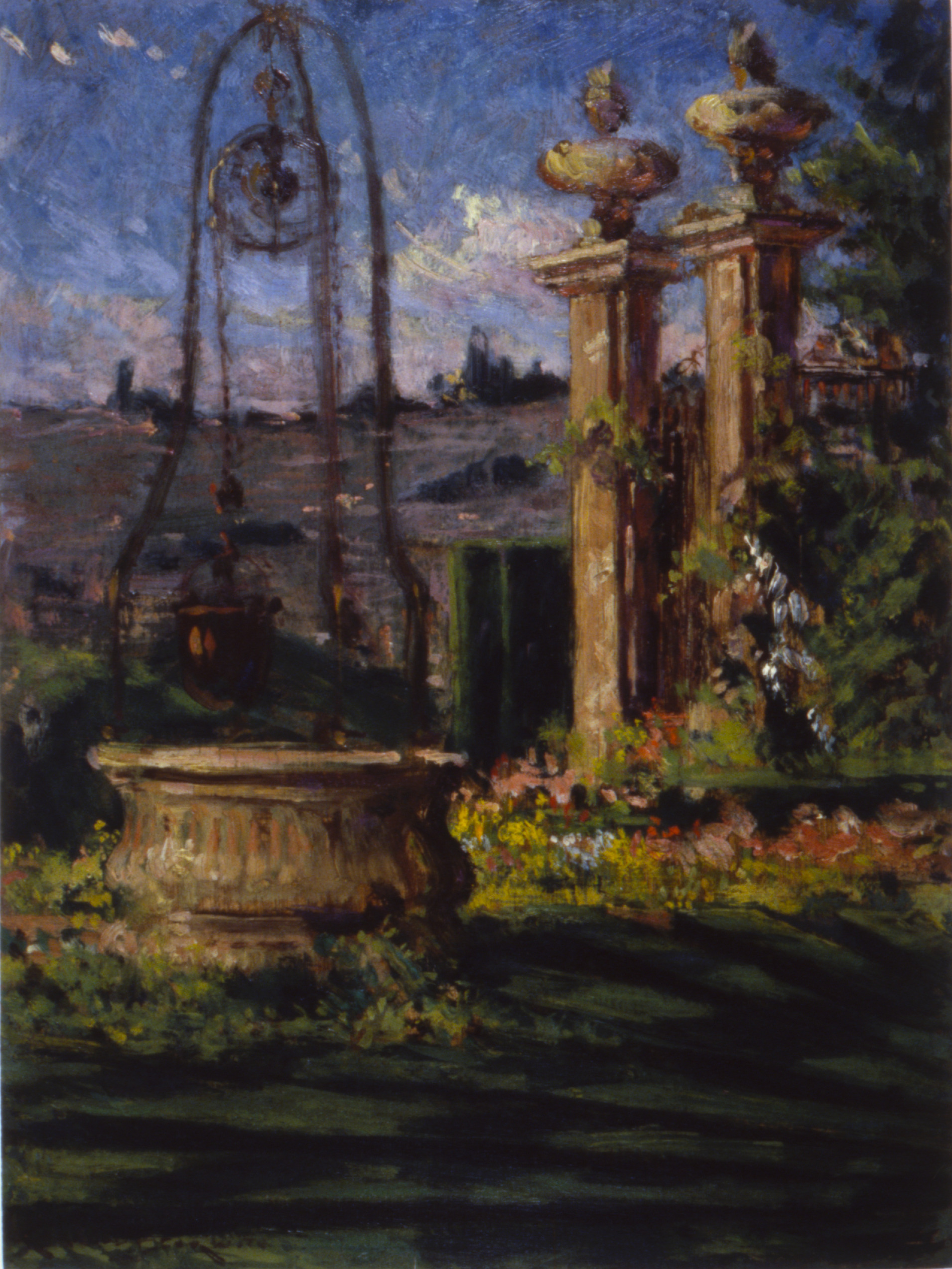 Carroll Beckwith, In the Gardens of the Villa Palmieri