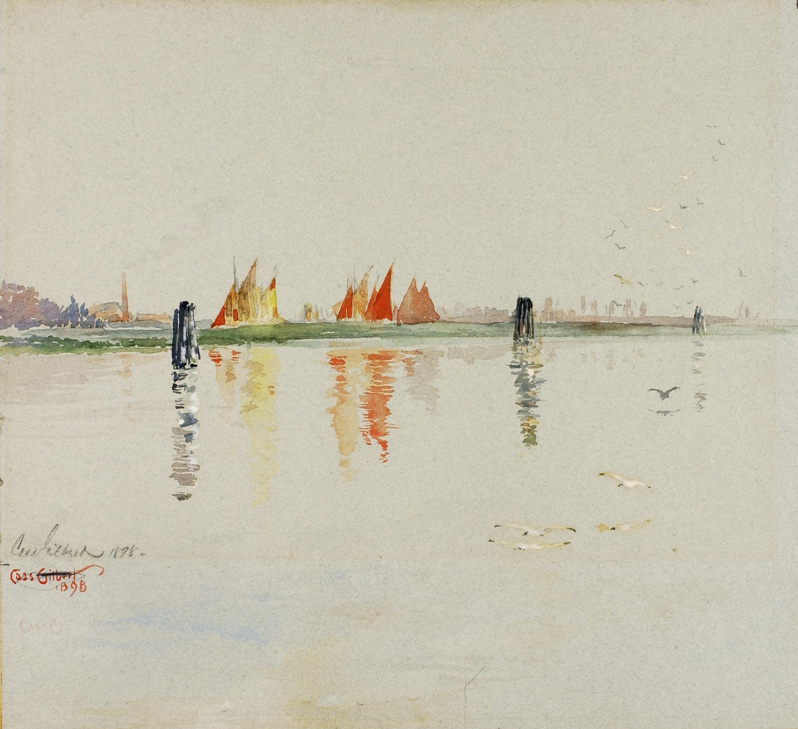 Cass Gilbert, The Lagoon, Venice
