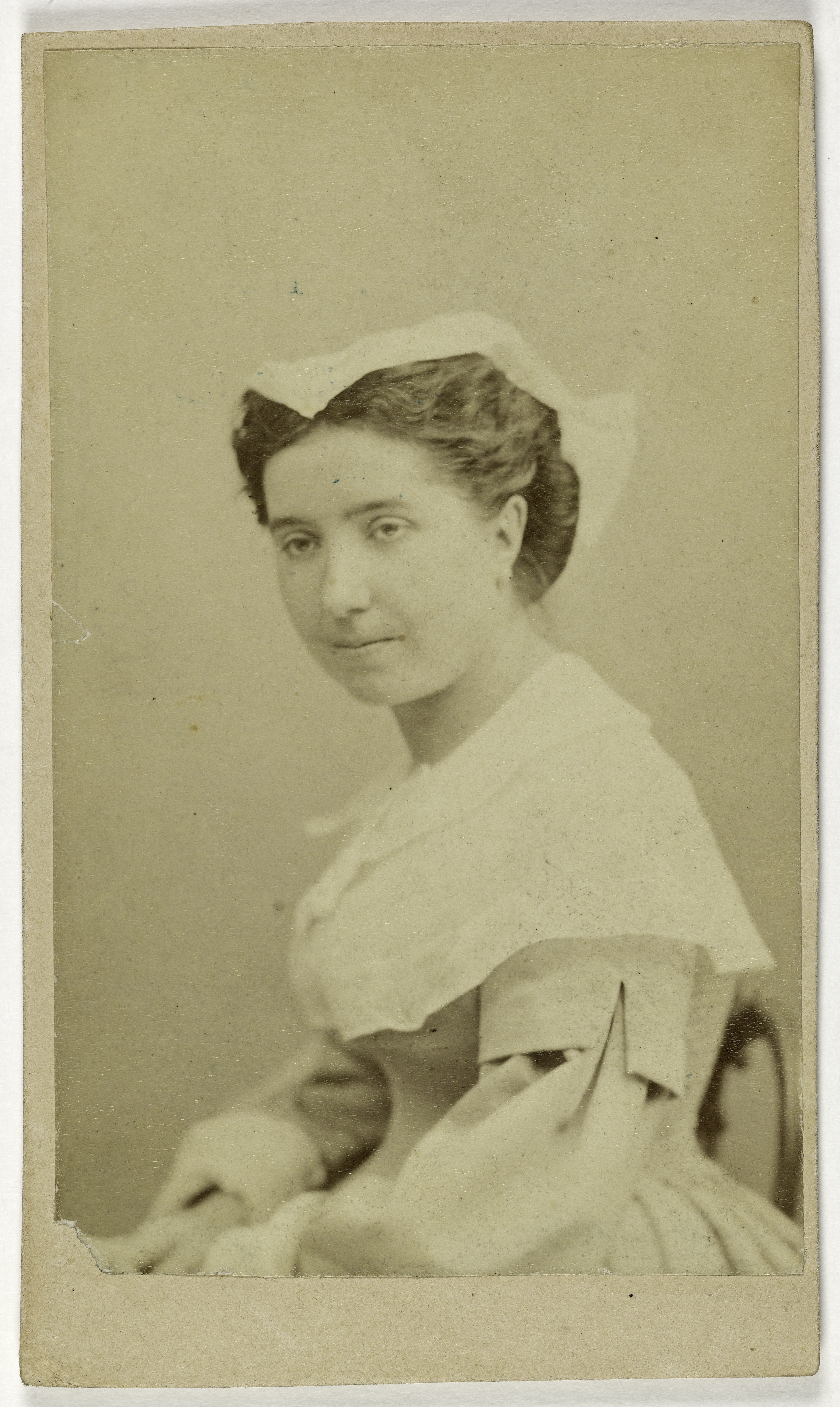 Anonyme, Portrait de Lafontaine Victoria, (née Valous), (1841-1918), (actrice)