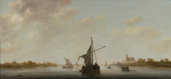 Aelbert Cuyp, A View of the Maas at Dordrecht