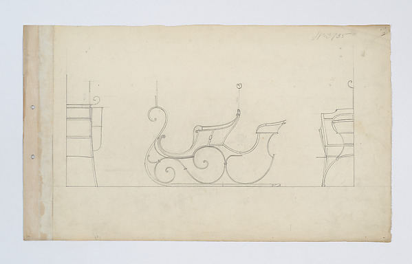 Brewster & Co., Sleigh with Rumble #3735