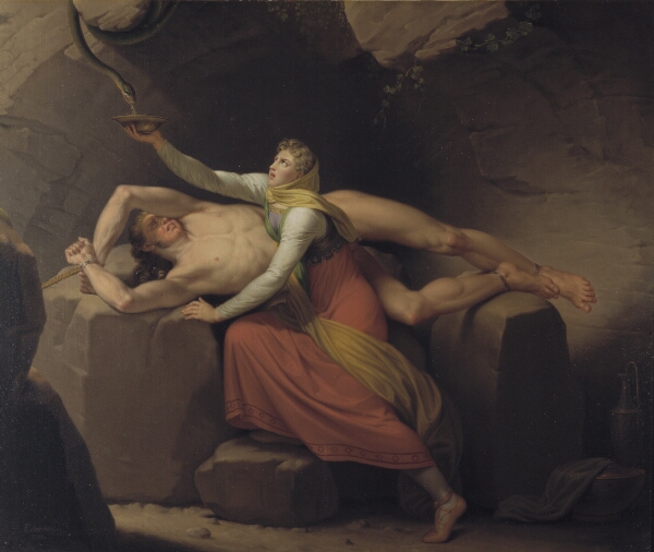 C.W. Eckersberg, Loke og Sigyn